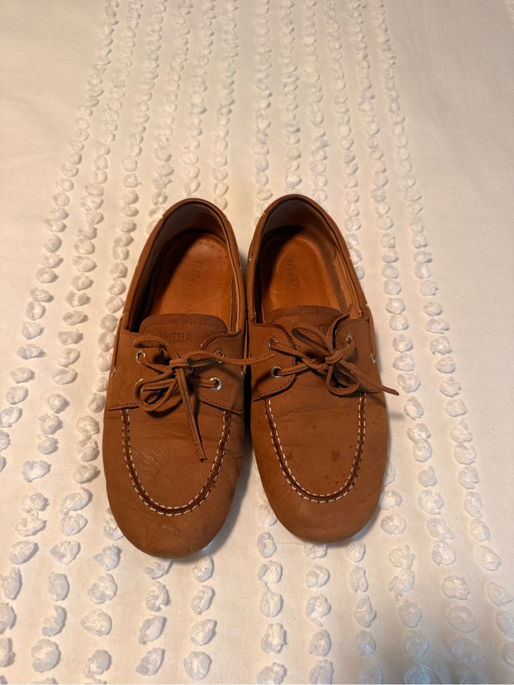 Sperry x Aritzia Slim Boat Shoe - Nubuck Leather